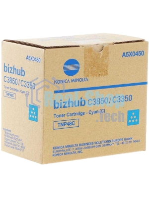 Тонер-картридж Konica-Minolta bizhub C3350/C3850 синий TNP-48C