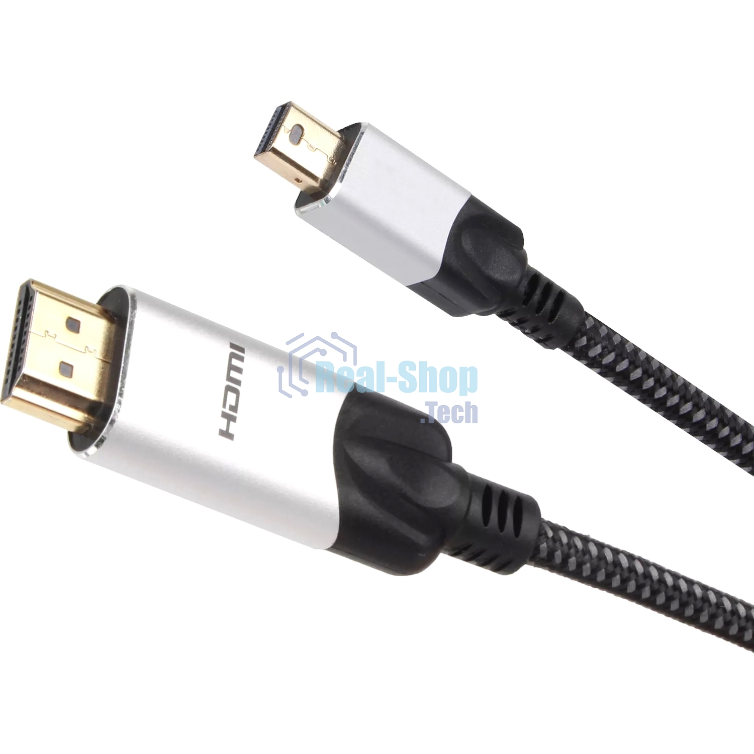 Кабель-переходник miniDisplayPort M-> HDMI M 4K@60Hz 1,5 м VCOM