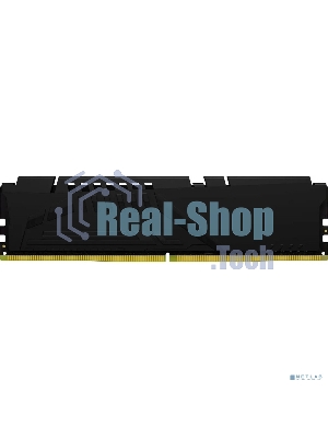 Оперативная память Kingston Fury Beast Black, DDR5, 32GB (1x32GB), 5600 MHz, CL36, с радиатором, чёрный