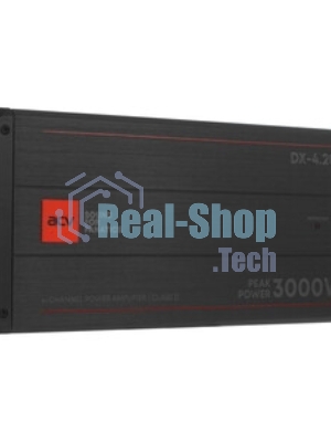 Усилитель автомобильный ACV DX-4.400 V4 4*400Вт/4-3-2 канал/4-2 Ом/HPF/LPF/BP/BassBoost/High Input/D class