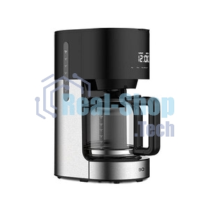 Кофеварка капельнаяBQ CM1001 черный-стальной, исп. кофе -молотый, 1.5 л, 900 Вт.