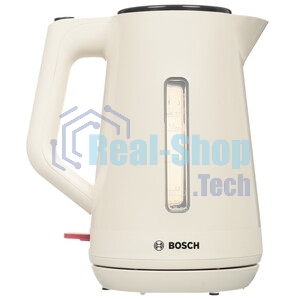 Чайник электрический Bosch TWK1M127 бежевый, 1.7 л, 2400 Вт