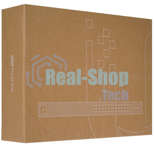 Коммутатор USW-Pro-24-POE-EU Ubiquiti UniFi Switch Pro 24 PoE 16x GLAN PoE+, 8x GLAN PoE++ (до 64 Вт на порт), 2x SFP+, раздает до 400 Вт