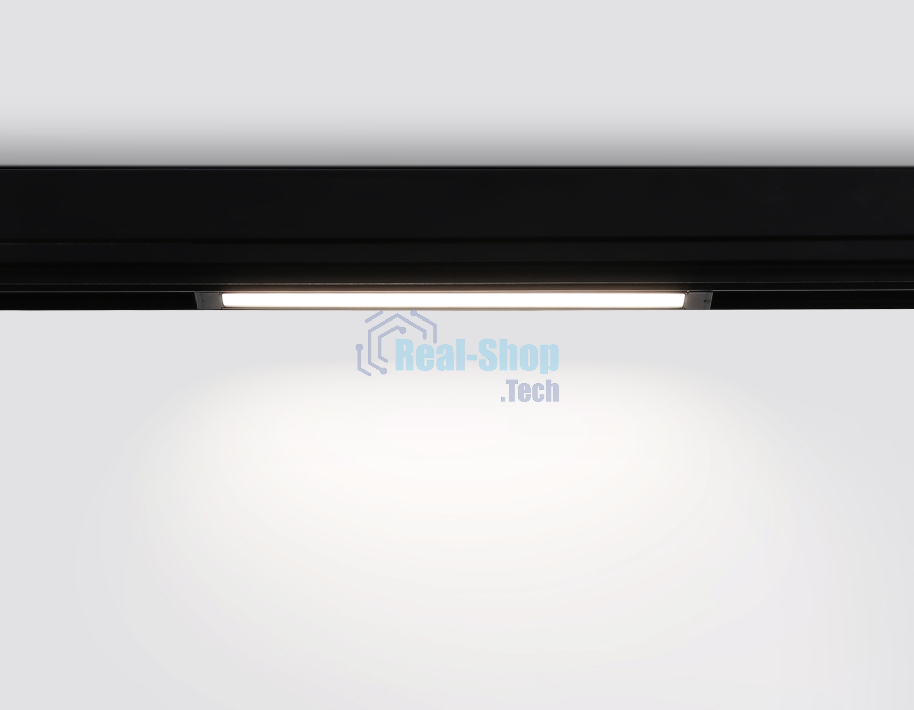 Светильник светодиодный трековый для шинопровода Magnetic Ambrella light GL1650 BK черный IP20 9W 4200K 220V 120° 232*25*42 (Без ПДУ)