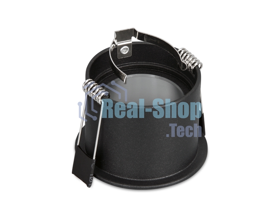 Светильник Ambrella light TN212 BK/CH черный/хром GU5.3 D68*57