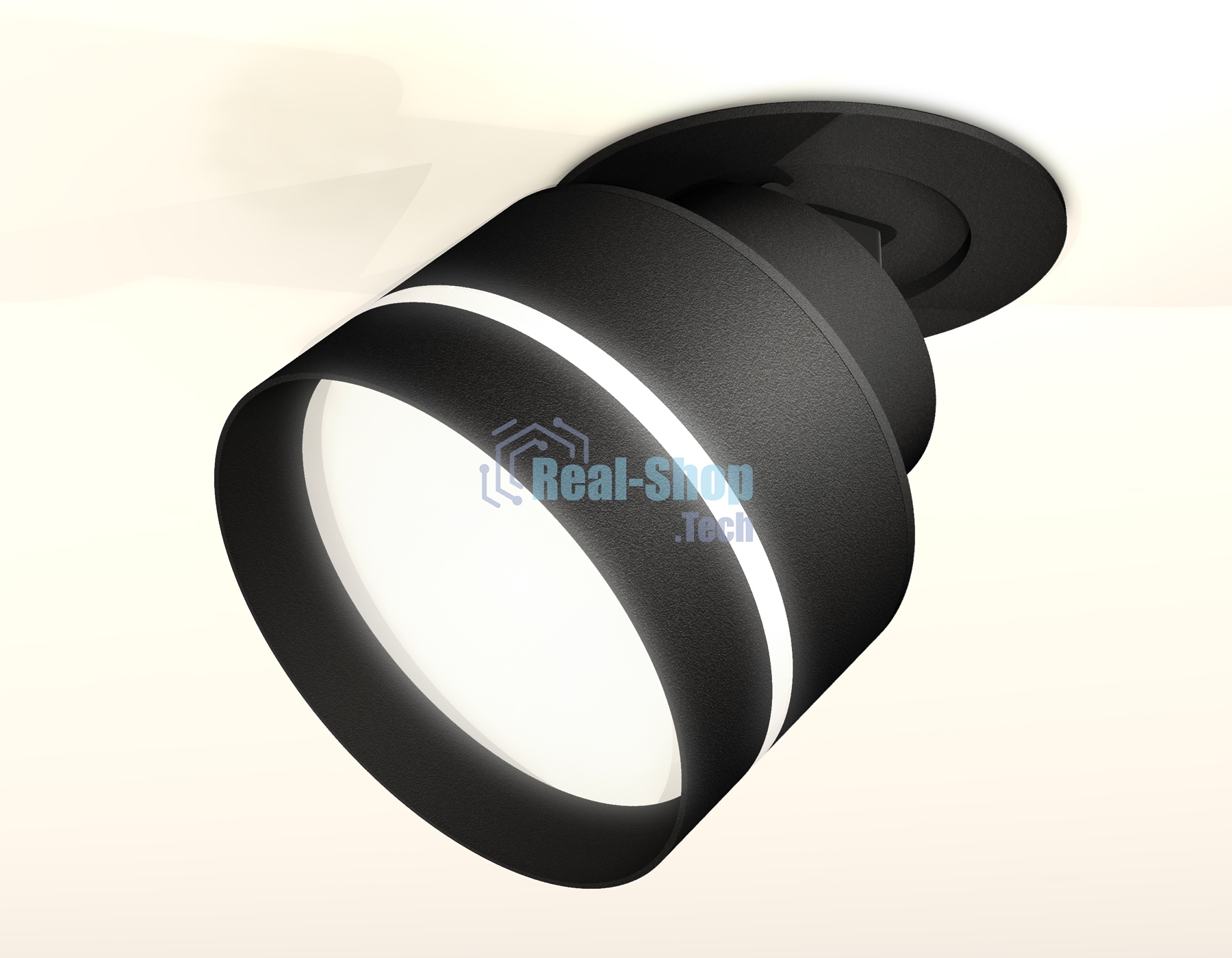 Светильник Ambrella Light XM8102525 SBK/FR черный песок/белый матовый GX53 (A2242, A2106, C8102, N8462)