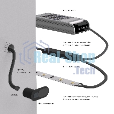 Выключатель ИК с функцией диммирования Elektrostandard 12/24V 36/72W 95004/01