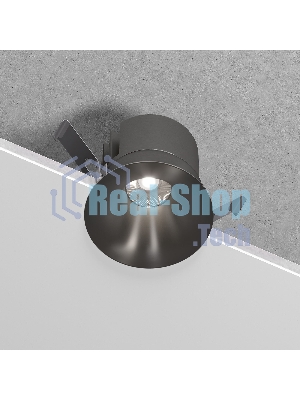 25070/LED 15W 4000K / светильник встраиваемый светодиодный / титан