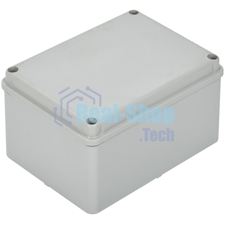 Коробка IEK КМ41261 распаячная для о/п 150х110х85 мм IP44 (RAL7035, гладкие стенки)