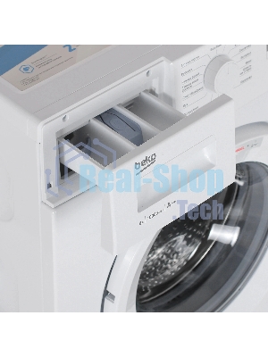 Стиральная машина Beko WRE6512BWW белый, загрузка фронтальная 6 кг, 1000 об/мин., класс: А