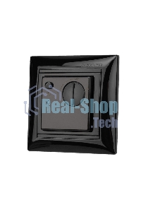 Терморегулятор механический Rexant RX-308B черный (совместим с Legrand серии Valena)