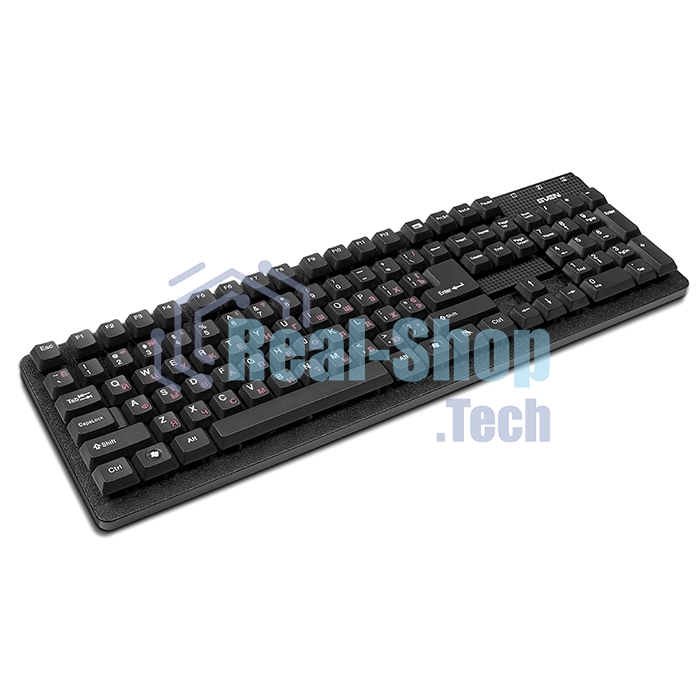 Клавиатура проводная Keyboard SVEN Standard 301 USB черная SV-03100301UB