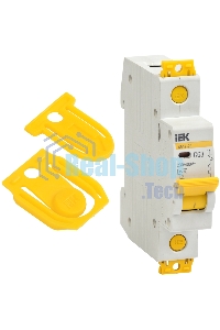 Заглушка для пломбировки ВА47-29 IEK Iek MVA20D-UBV-3