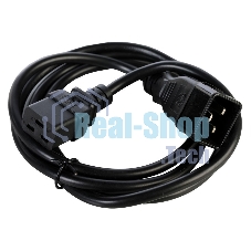 Шнур питания Rem R-16-CORD-C19-S-1.8 C19-Schuko проводник.:3x1.5мм2 1.8м 250В 16А (упак.:1шт) черный