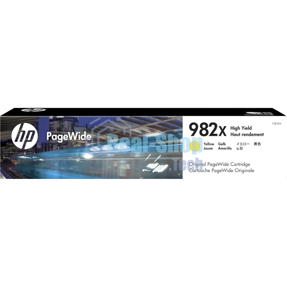 Картридж HP 982X струйный желтый увеличенной емкости (16000 стр)