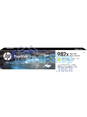 Картридж HP 982X струйный желтый увеличенной емкости (16000 стр)