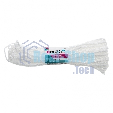 Шнур бельевой HomePalisad полипропиленовый с сердечником, 3 мм, L 20 м, белый