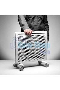 Конвектор гибридный Denzel HybridX-1000 белый, 1000 Вт, 20 м2, термостат, дисплей