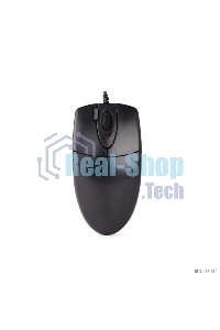 Мышь проводная A4Tech OP-620DS черный, 1000 dpi, USB, кнопки - 4