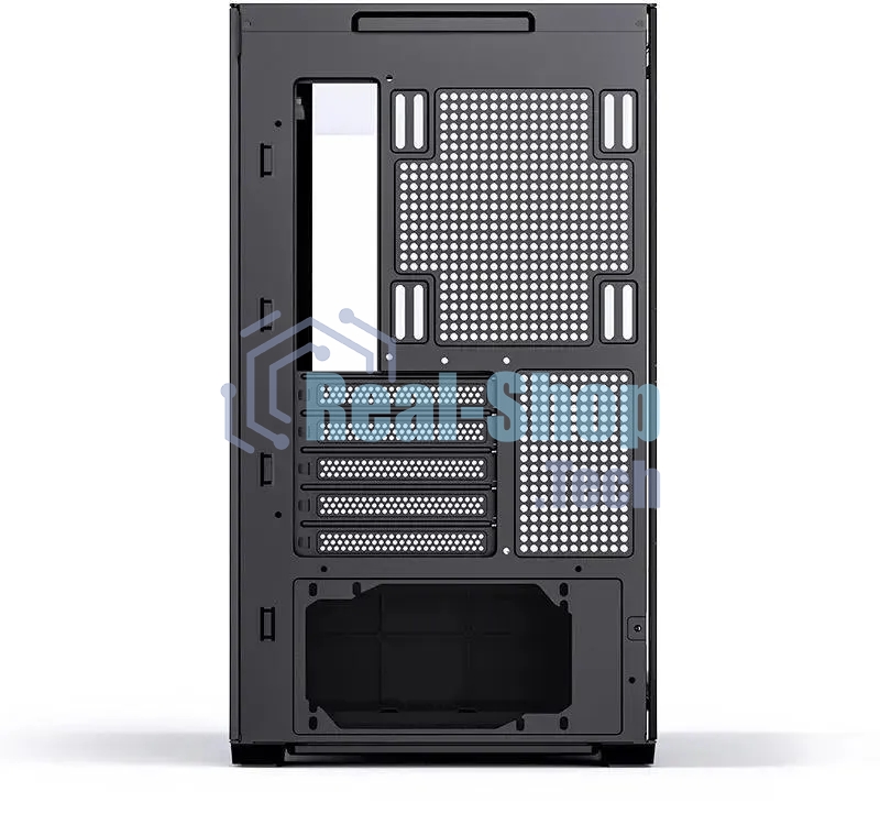 Корпус без блока питания Корпус JONSBO D300 Black MATX без БП, боковая панель из закаленного стекла, mini-ITX, micro-ATX, черный
