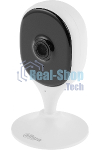 Компактная IP-видеокамера Dahua DH-IPC-C5AP-0280B с Wi-Fi 2.4ГГц 5Мп, 1/3.2” CMOS, объектив 2.8мм, обнаружение людей, ИК 10м, микрофон, динамик