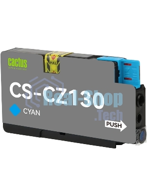 Картридж струйный Cactus CS-CZ130 №711 голубой (26 мл) для HP DesignJet T120/T520