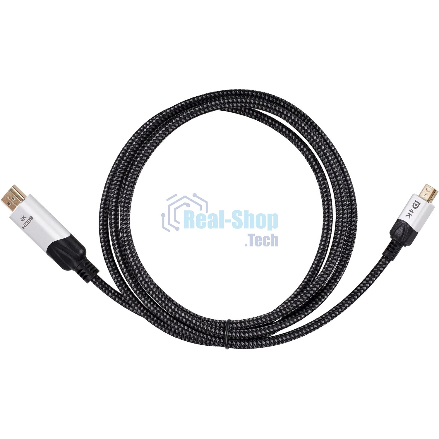 Кабель-переходник miniDisplayPort M-> HDMI M 4K@60Hz 1,5 м VCOM