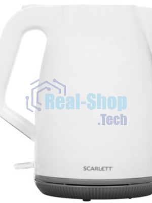 Чайник электрический Scarlett SC-EK18P49 1.7 л, 2200 Вт, белый/серый (корпус: пластик)