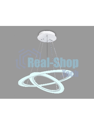 Светильник Ambrella light FA4355/2 WH белый 78W 3000K/4200K/6400K D580*670 (ПДУ РАДИО 2.4G)