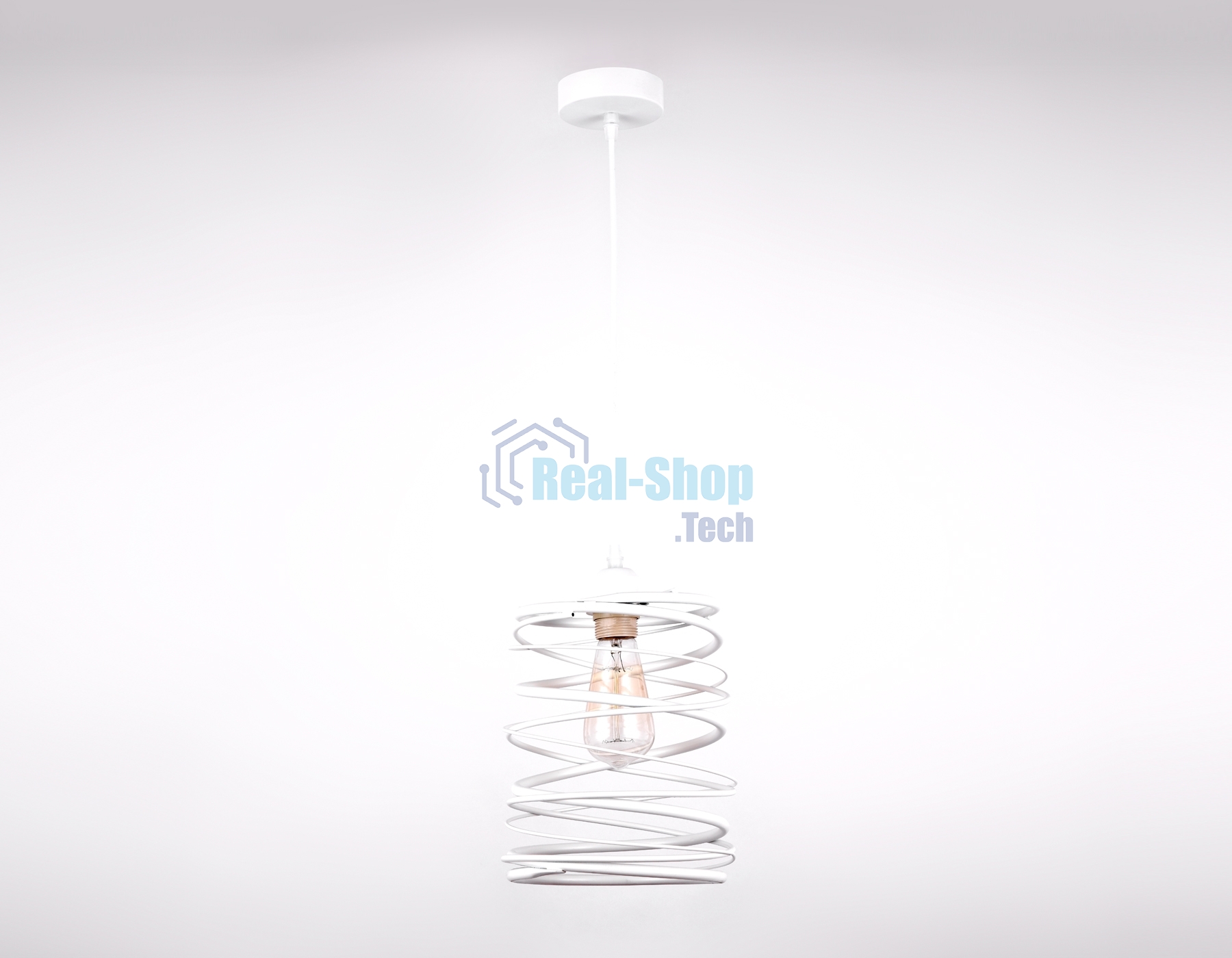Светильник Ambrella light TR8400 WH белый E27 max 60W D210*1060