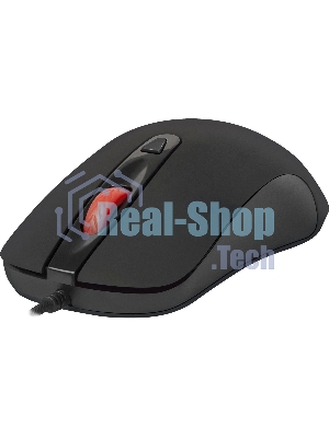 Мышь проводная Defender Ultra Classic MB-280 черный, 1200 dpi, USB, кнопки - 4