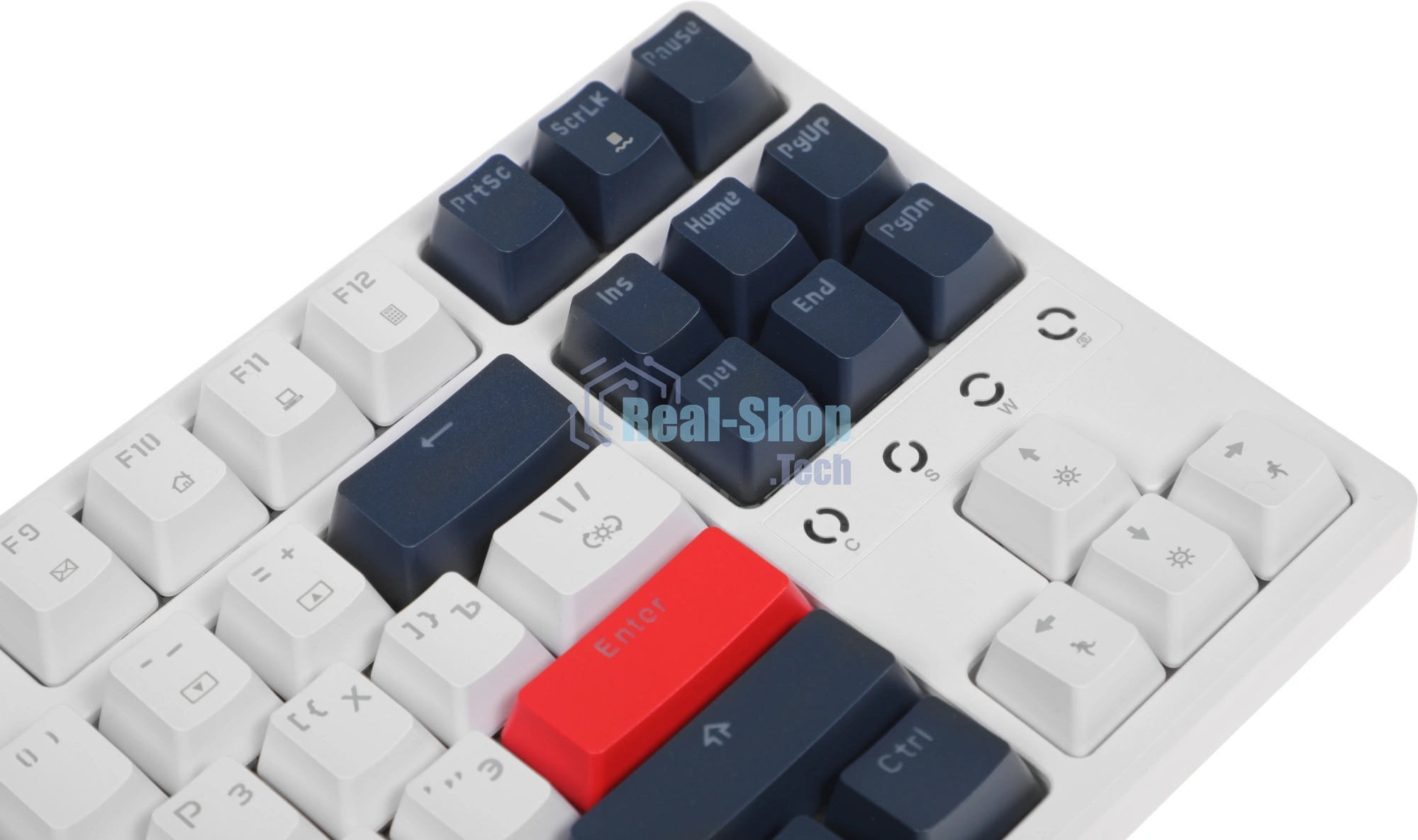 Клавиатура проводная Acer OKW305, USB, белый