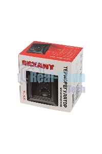 Терморегулятор механический Rexant RX-308B черный (совместим с Legrand серии Valena)