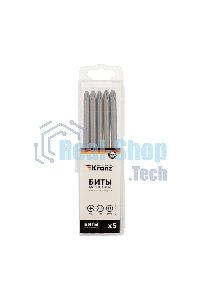 Бита Kranz PH2х127 мм для шуруповерта (упак. 5 шт.)