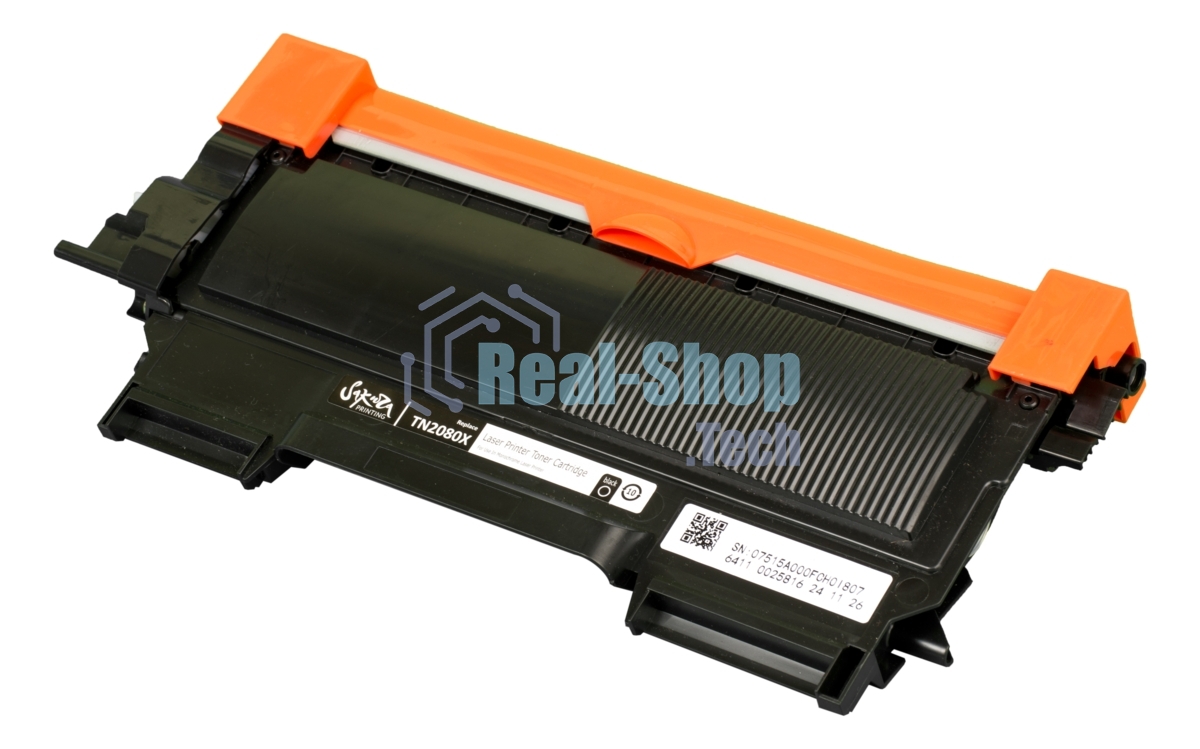 Картридж лазерный Sakura TN2080X для Brother HL-2130R, DCP-7055R, черный, 2600 к.