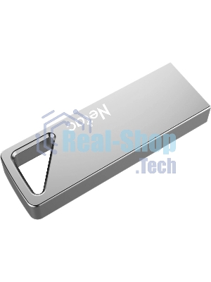 Флешка USB Netac U326 NT03U326N-008G-20PN 8Gb, USB 2.0, металлическая плоская