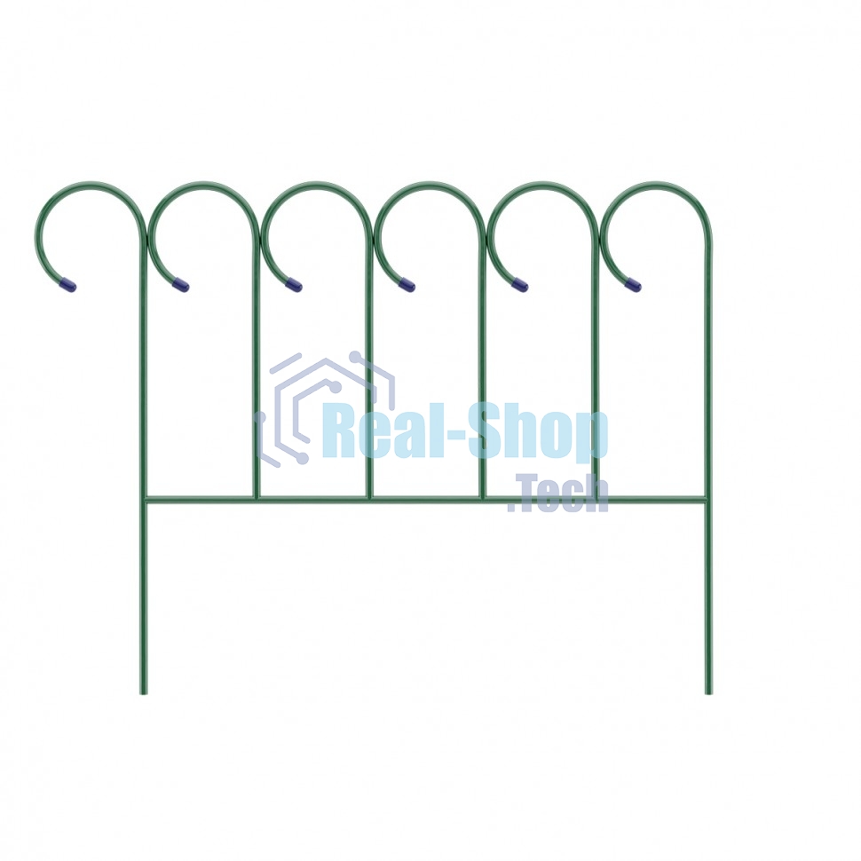Заборчик садово-парковый, волнистый, 0,7х0,9 м Россия