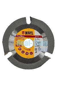 Диск пильный для УШМ Denzel мультирез, 125 х 22,2 мм