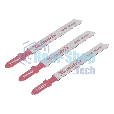 Полотна для электролобзика Matrix по металлу, 3 шт. T118AF, 55 х 1,2мм, Bimetal