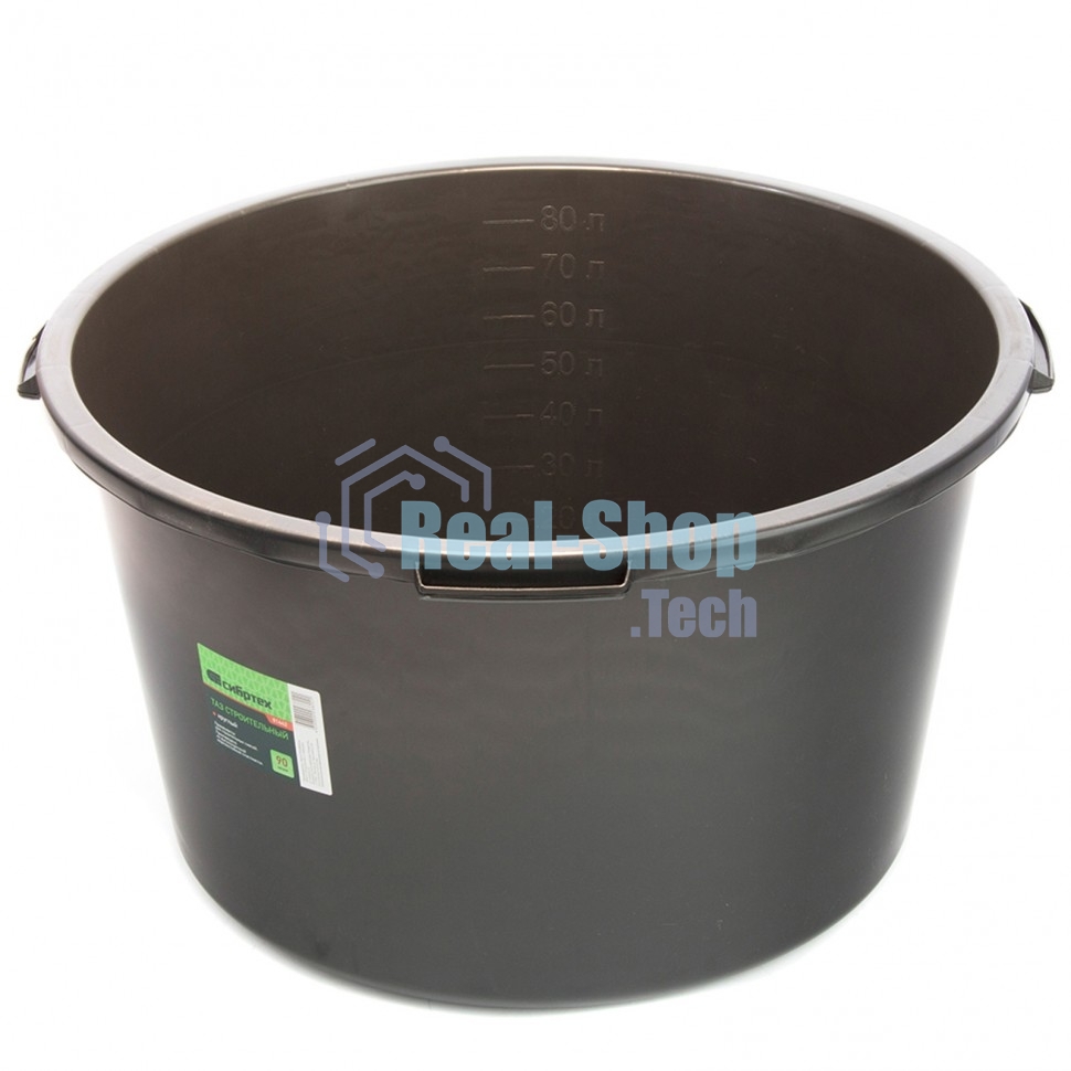 Таз круглый Сибртех строительный 90 л
