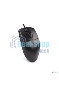 Мышь проводная A4Tech OP-620DS черный, 1000 dpi, USB, кнопки - 4