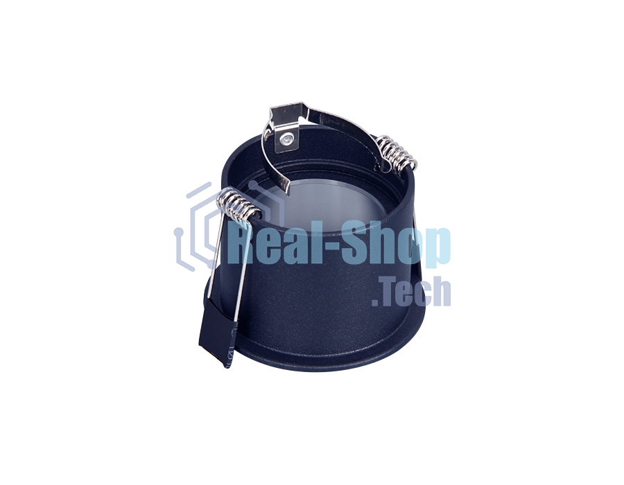 Светильник Ambrella light TN212 BK/CH черный/хром GU5.3 D68*57
