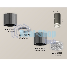 Светильник Ambrella Light XS7403042 DCH/CL черный хром/прозрачный MR16 GU5.3 (C7403, A2070, C7403, N7191)