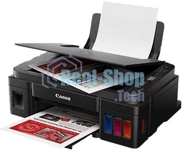 МФУ струйное Canon PIXMA G3410 (2315C009), A4, цветное, печ. 8.8 стр/мин (ч/б) 5 стр/мин (цвет), скан. до 19 стр/мин., 4800x1200 dpi (принтер) 1200х600 dpi (сканер), USB, Wi-Fi