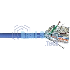 Кабель информационный Lanmaster LAN-5EFTP-PT-LSZH-BL cat.5e FTP 4 пары 26AWG LSZH внутренний 305м синий