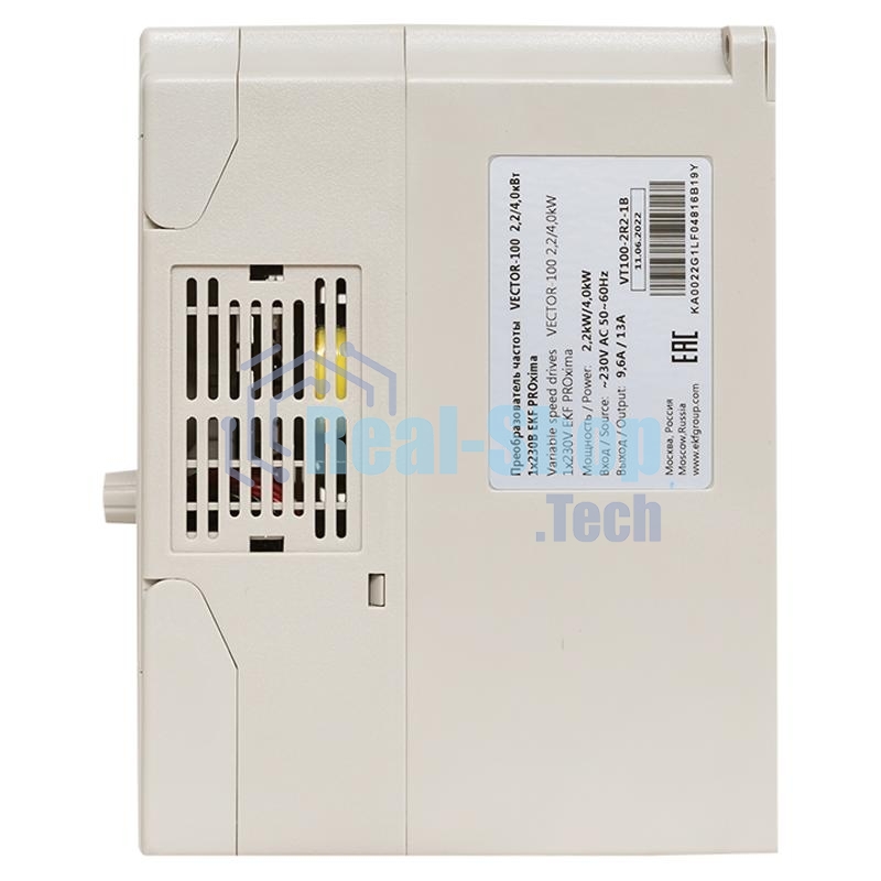 Преобразователь частоты 2.2/4кВт 1х230В VECTOR-100 PROxima EKF VT100-2R2-1B