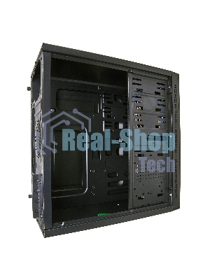 Компьютерный корпус Minitower ExeGate QA-412U Black, mATX, (XP450, Black, 120мм), 2хUSB+2хUSB 3.0, Audio