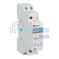 Контактор модульный EKF km-1-16-20 КМ 16А 2NO (1 мод.) PROxima