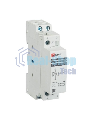 Контактор модульный EKF km-1-16-20 КМ 16А 2NO (1 мод.) PROxima