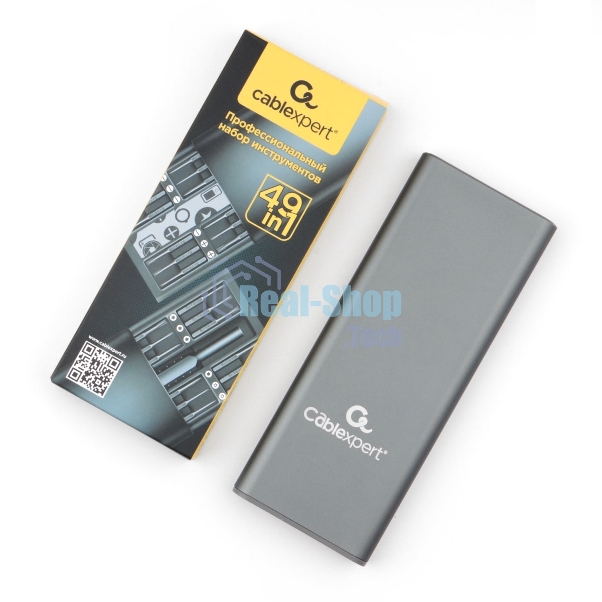 Отвертка с набором бит Cablexpert TK-SD-08R (49 предметов)